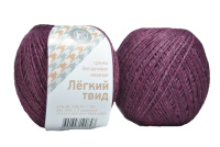 Нитки для вязания Легкий твид, 50 г, цвет 0907, упаковка (6 шт х 170 м)