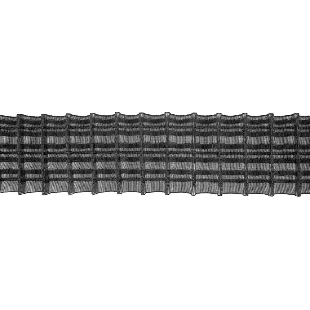 Шторная лента многокарманная 3951MPS (1:2) Oz-is Premium черная 8 см