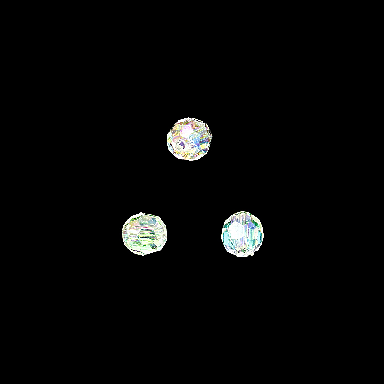 Бусины "Шар граненный" диаметр 10 мм AZ-0095AB перламутровые