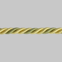 Шнур шторный SM-D7-001 /7 золото/зеленый