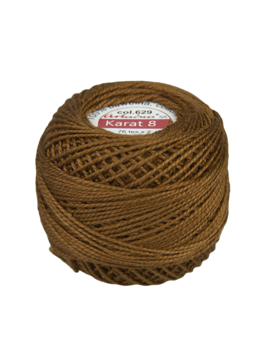 Нитки для вязания Karat 8 10 г/65 м, 76 текс х 2, цвет 0629