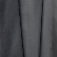 Ткань для штор "Бархат" 3102 V40-140 темно-серый 265 г/м2, 300 см