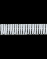 Шторная лента 2360(251) тканая (свободная сборка, корд-2 шнура) 2,5 см