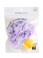Мочалка для душа SUNG BO CLEAMY Flower shower ball