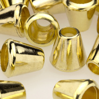 Концевик наконечник для шнура пластиковый 3364 золото