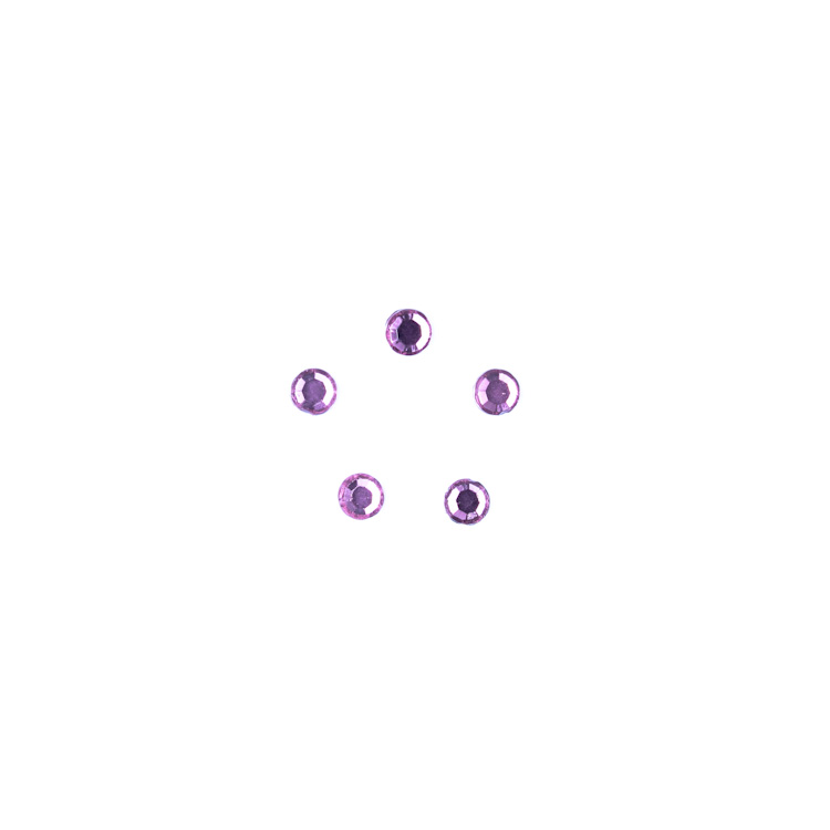 Стразы россыпь клеевые 20/019# SS сиреневый (144 шт.)