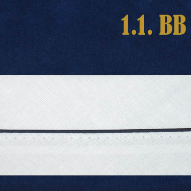 Корсажная лента сложная 1.1 ВВ белая