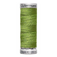 Нитки вышивальные из вискозы Gutermann Rayon №40 200м Цвет 1177