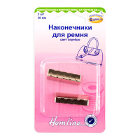 Наконечники для ремня Hemline, 30 мм 4507.30.NK (5 блистер х 2 шт)