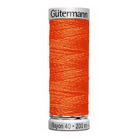 Нитки вышивальные из вискозы Gutermann Rayon №40 200м Цвет 1184