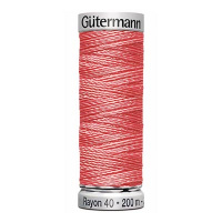 Нитки вышивальные из вискозы Gutermann Rayon №40 200м Цвет 1117
