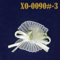 Объемное украшение XO-0090#-3 желтое (уп. 50 шт.)