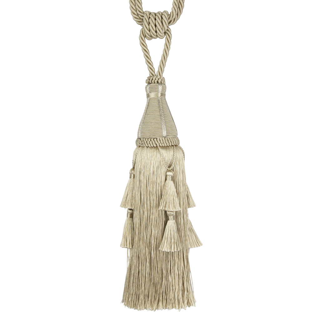 Кисть-подхват для штор MRT-9157 V12 светло-бежевый (L77/31см)