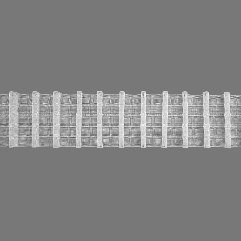 Шторная лента многокарманная 65MP/Soft (1:2,5) Oz-is Premium прозрачная 6,5 см