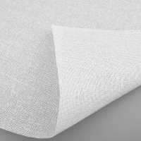 Дублерин жесткий  6112 HF DextraTex (150 г/кв.м, 65% пэ, 35% хлопок, клей EVA) белый, 112 см