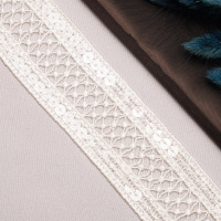 Тесьма с пайетками