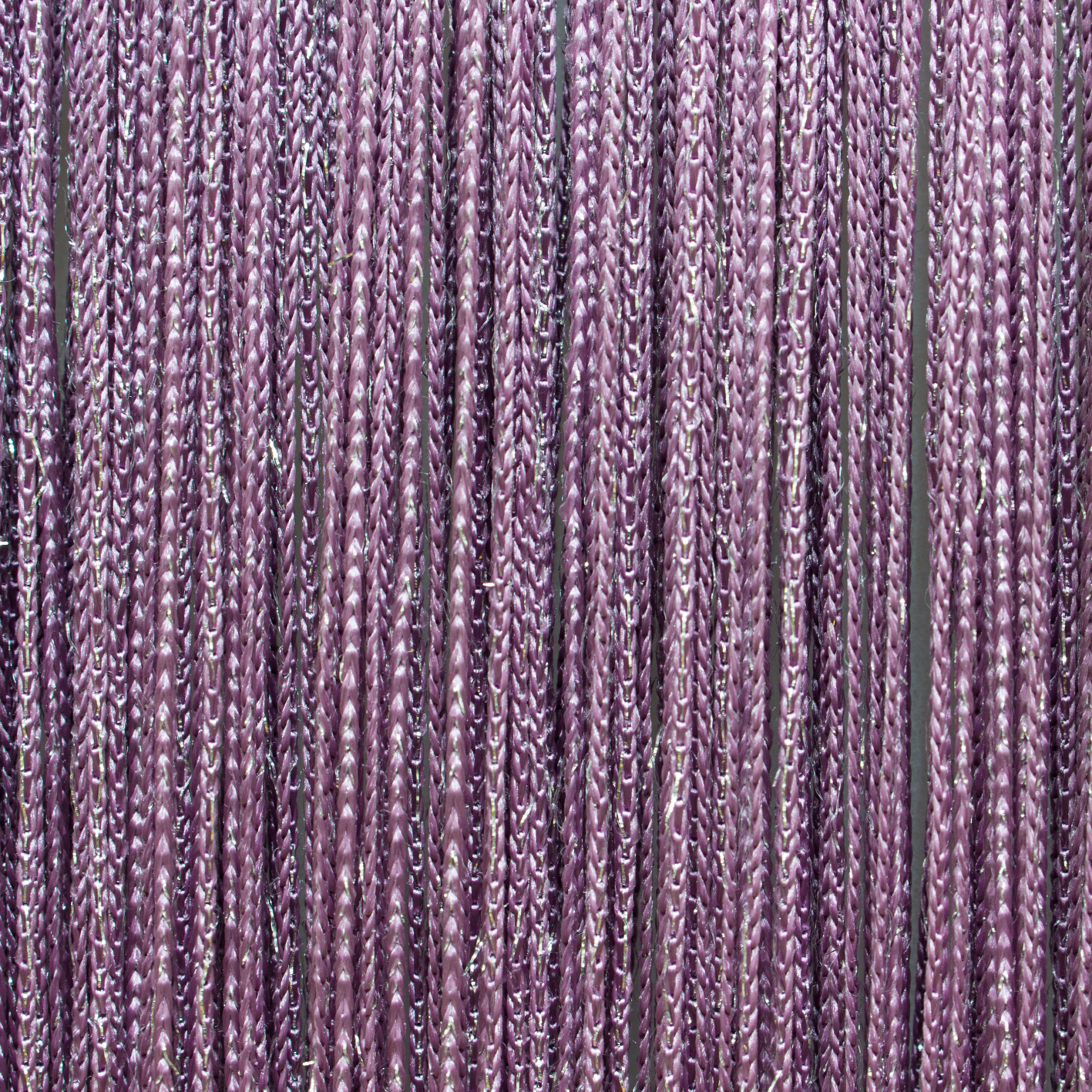 Кисея из нитей с люрексом сиреневая/серебро B-35 (1,2)