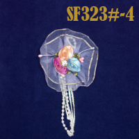 Объемное украшение SF323#-4 сирень (уп. 50 шт.)