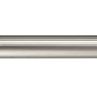 Штанга универсальная MirTex 28 мм (рифленая+гладкая) Сатин 2,4 м