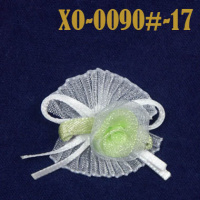 Объемное украшение XO-0090#-17 салатовое (уп. 50 шт.)