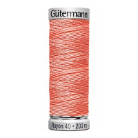 Нитки вышивальные из вискозы Gutermann Rayon №40 200м Цвет 1016