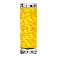 Нитки вышивальные из вискозы Gutermann Rayon №40 200м Цвет 1187