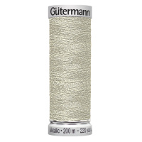 Нитки Gutermann Metallic 7003 №135 200м