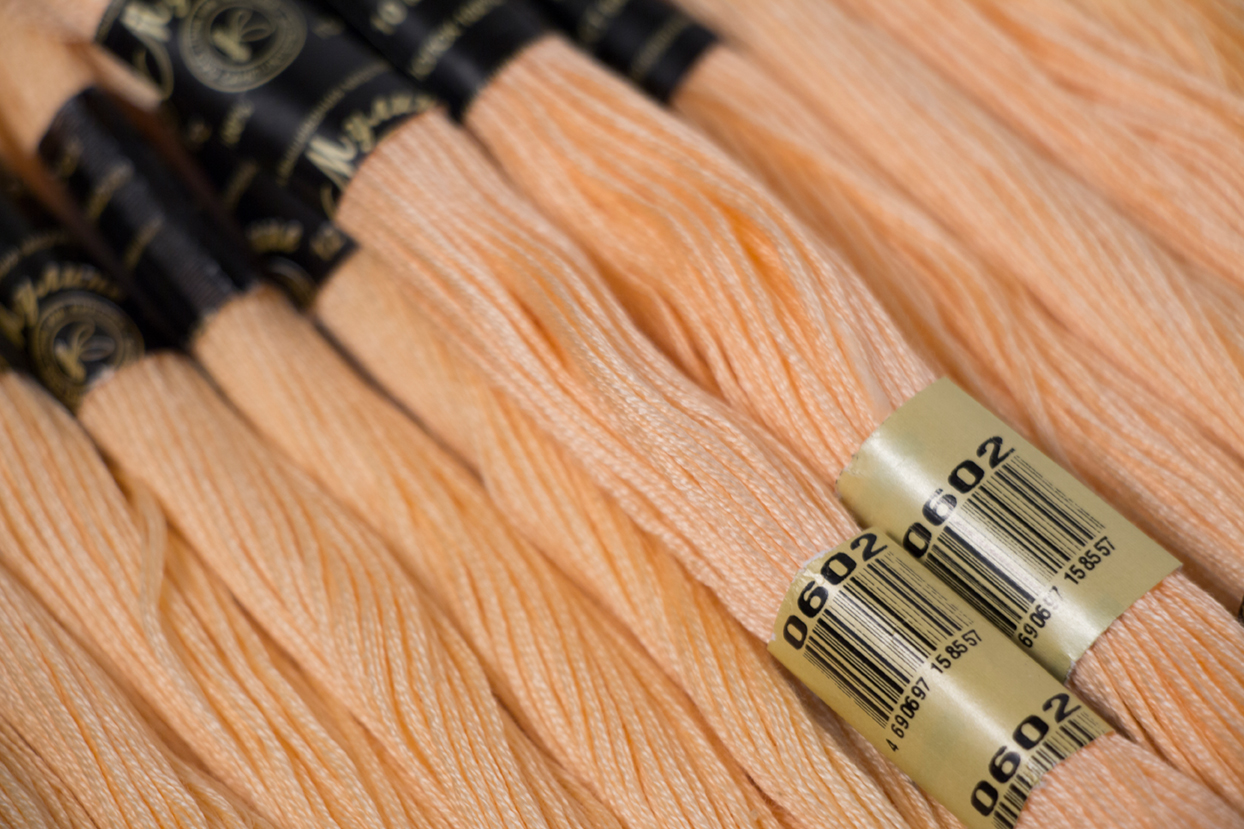 Нить для вышивания МУЛИНЕ, 10 м, 2,23 г, цвет 0602