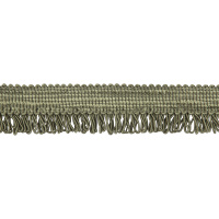Кант с ресничками шторный "Букле" ER01-81-GRASS MirTex зеленый (3 см)