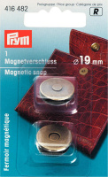 Магнитная застежка для сумок Prym 416482 19 мм цвета состаренной латуни