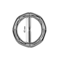 Пряжка из смолы XK822-3 темный никель