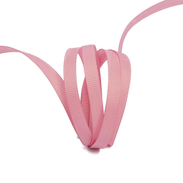 Лента репсовая 6 мм №158 грязно-розовый