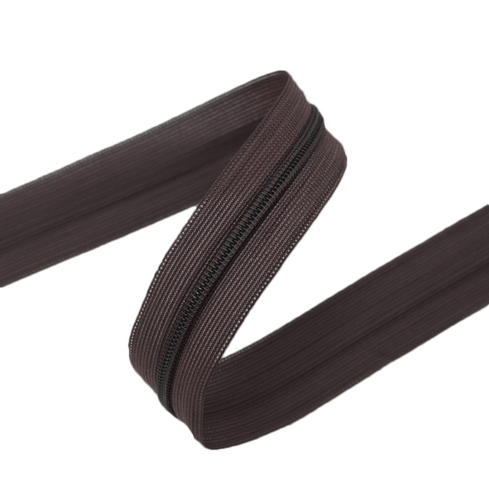 Молния потайная 50 см 304-GCC темно-коричневый