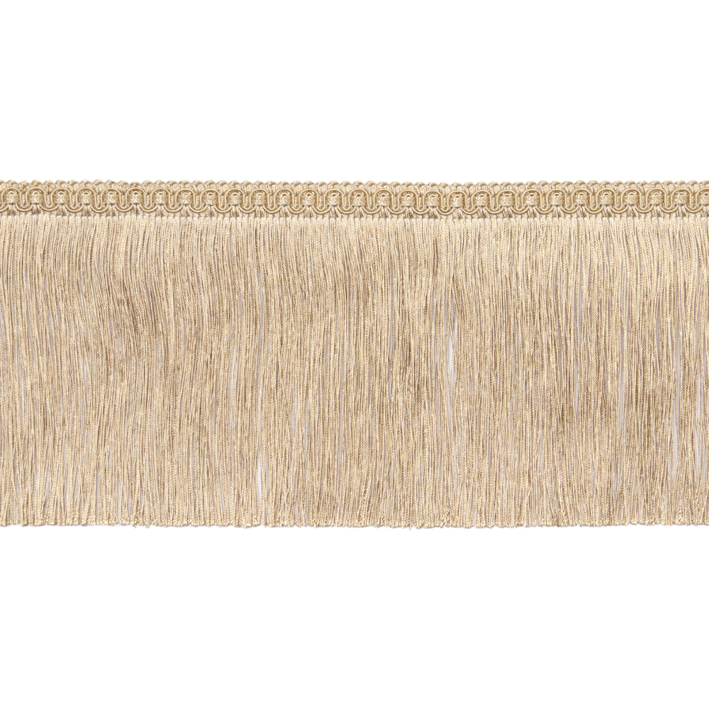 Бахрома - кисея SC-9 Mirtex светло-бежевый "Royyana" (15 см)(усадка +,- 5%)