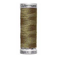 Нитки вышивальные из вискозы Gutermann Rayon №40 200м Цвет 1211