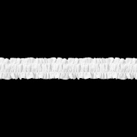 Шторная лента для французских штор MAGAM FZ/4 тканная (К до 1:10,фиксируемая,корд-2 шнура) 2,5 см