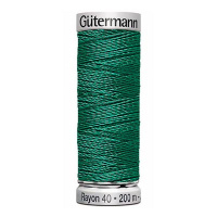 Нитки вышивальные из вискозы Gutermann Rayon №40 200м Цвет 1517