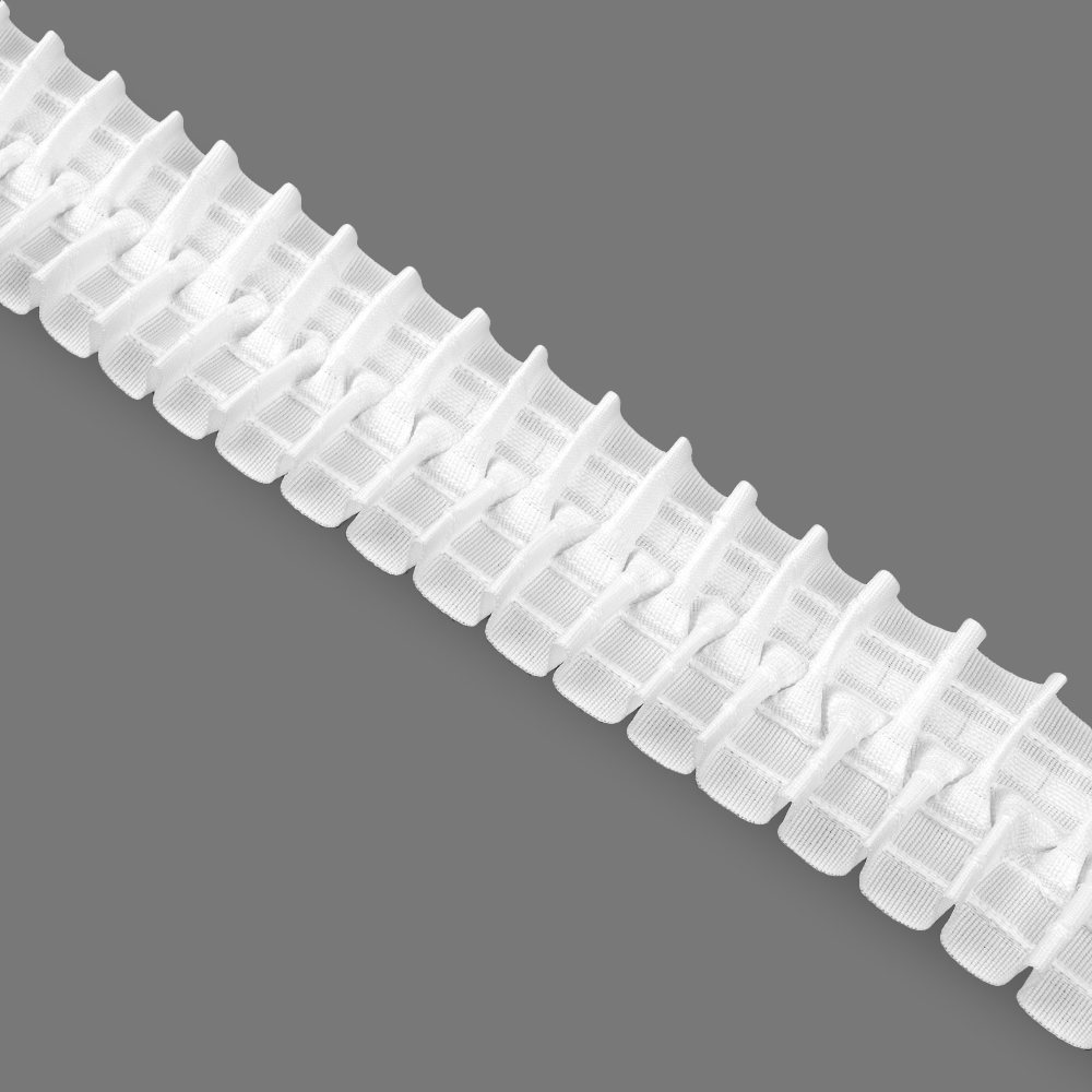 Шторная лента 2705C AV (1:2) Oz-is эконом тканая, (корд-4 шнура) 6 см