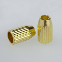 Концевик наконечник для шнура металлический 434 золото