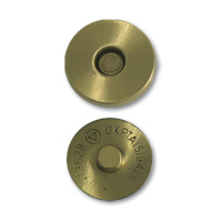 Кнопки магнитные AM 14 мм бронза