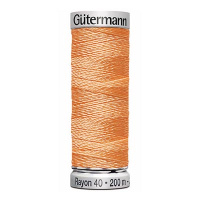 Нитки вышивальные из вискозы Gutermann Rayon №40 200м Цвет 619