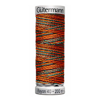 Нитки вышивальные из вискозы Gutermann Rayon №40 200м Цвет 2244