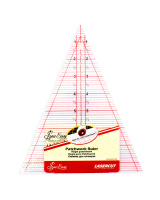 Линейка-треугольник с углом 45* Hemline, градация в дюймах, размер 8 1/2" x 7" NL4157 (1 шт)