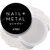 Пудра для ногтей A'PIEU Nail Metal Powder (Silver)