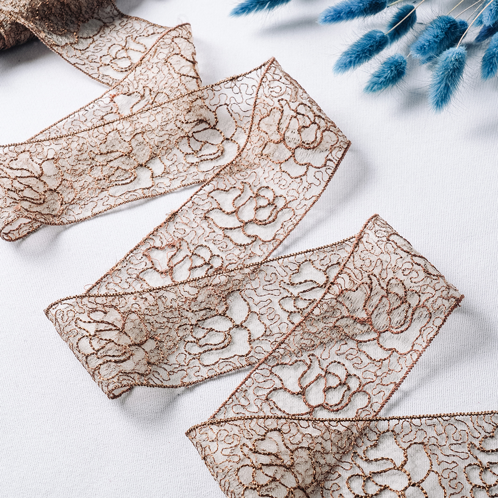 Тесьма на сетке из капрона