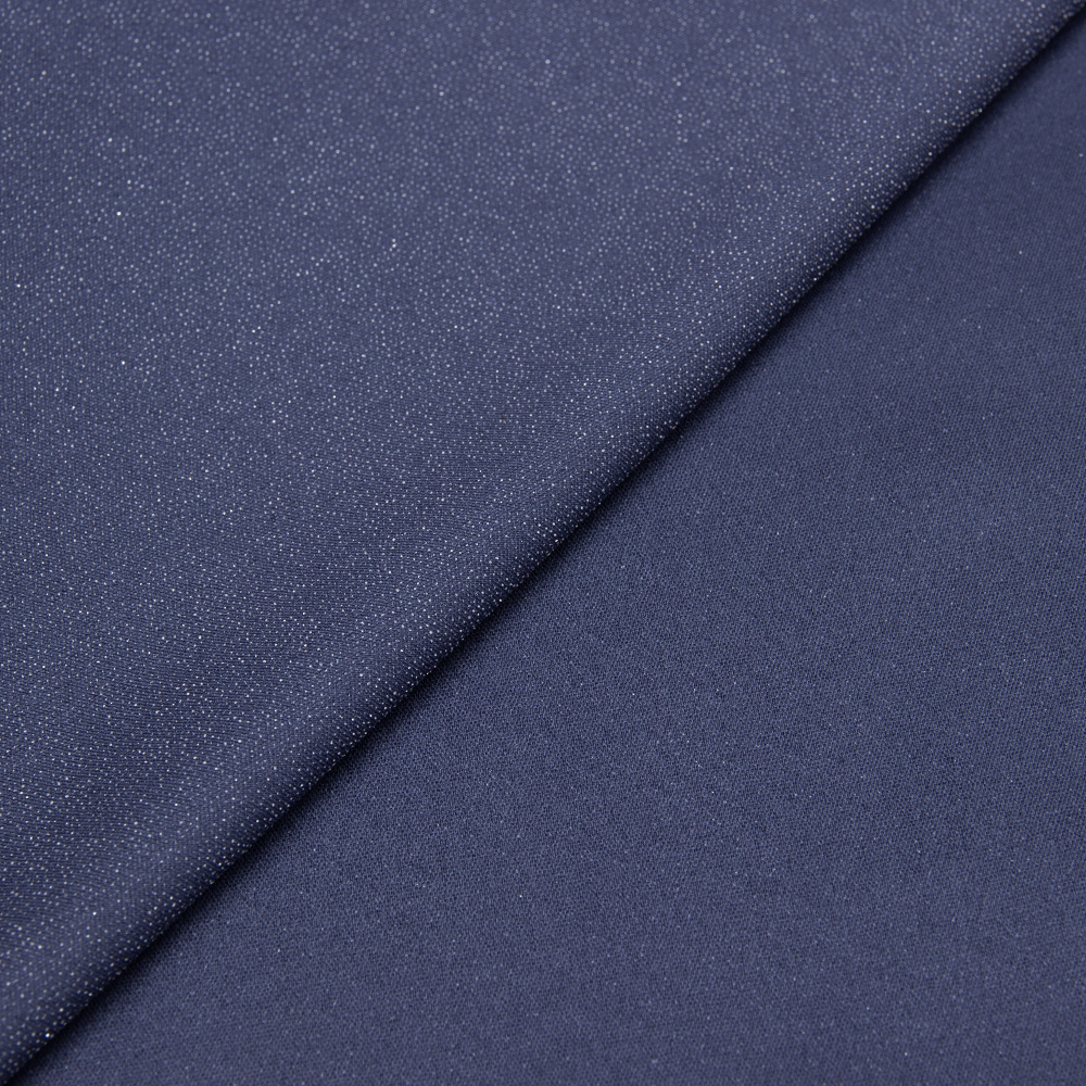 Дублерин тканый "шифоновый" 30Dx30D DextraTex темно-синий 150 см (31 г/кв.м, 100% ПЭ, клей PA)