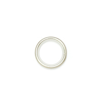 Кольцо тихое металлическое для карнизов диаметром 16/19 мм 158 хром глянец, D33/25 мм
