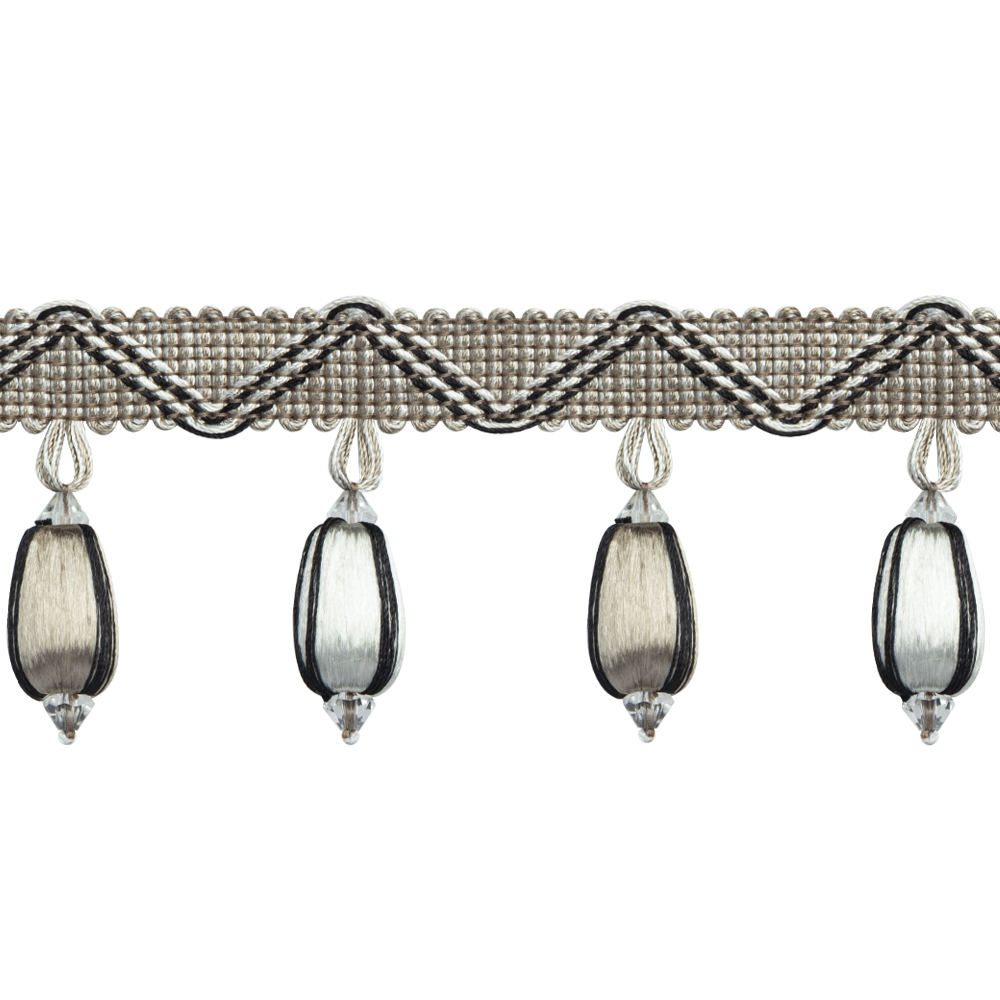 Бахрома для штор с шариками