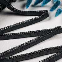 Тесьма с металлической цепочкой