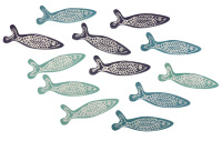Набор декоративных элементов "рыбки" Rayher 56766000 (1 блистер х 12 шт)